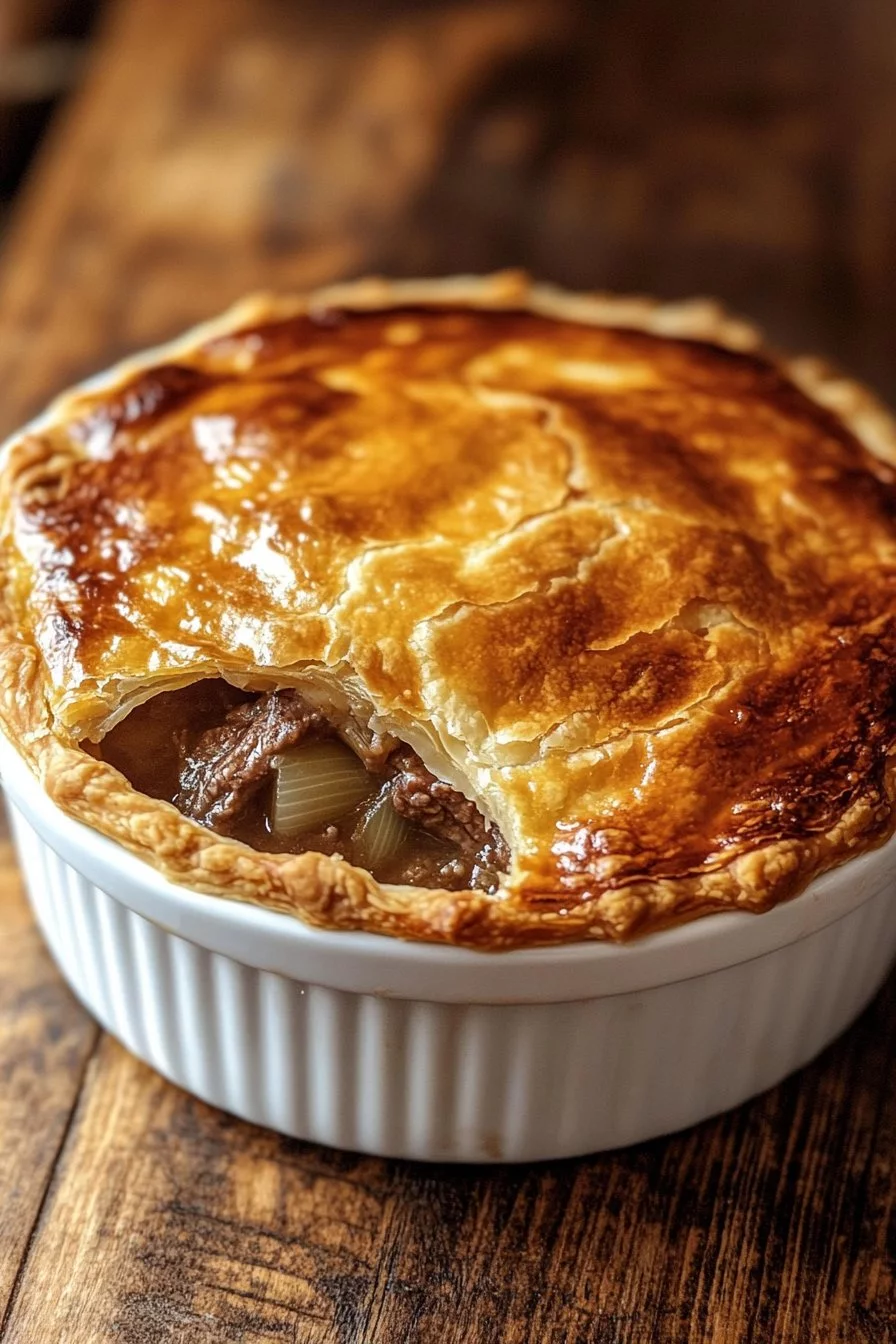 Beef and Onion Pie