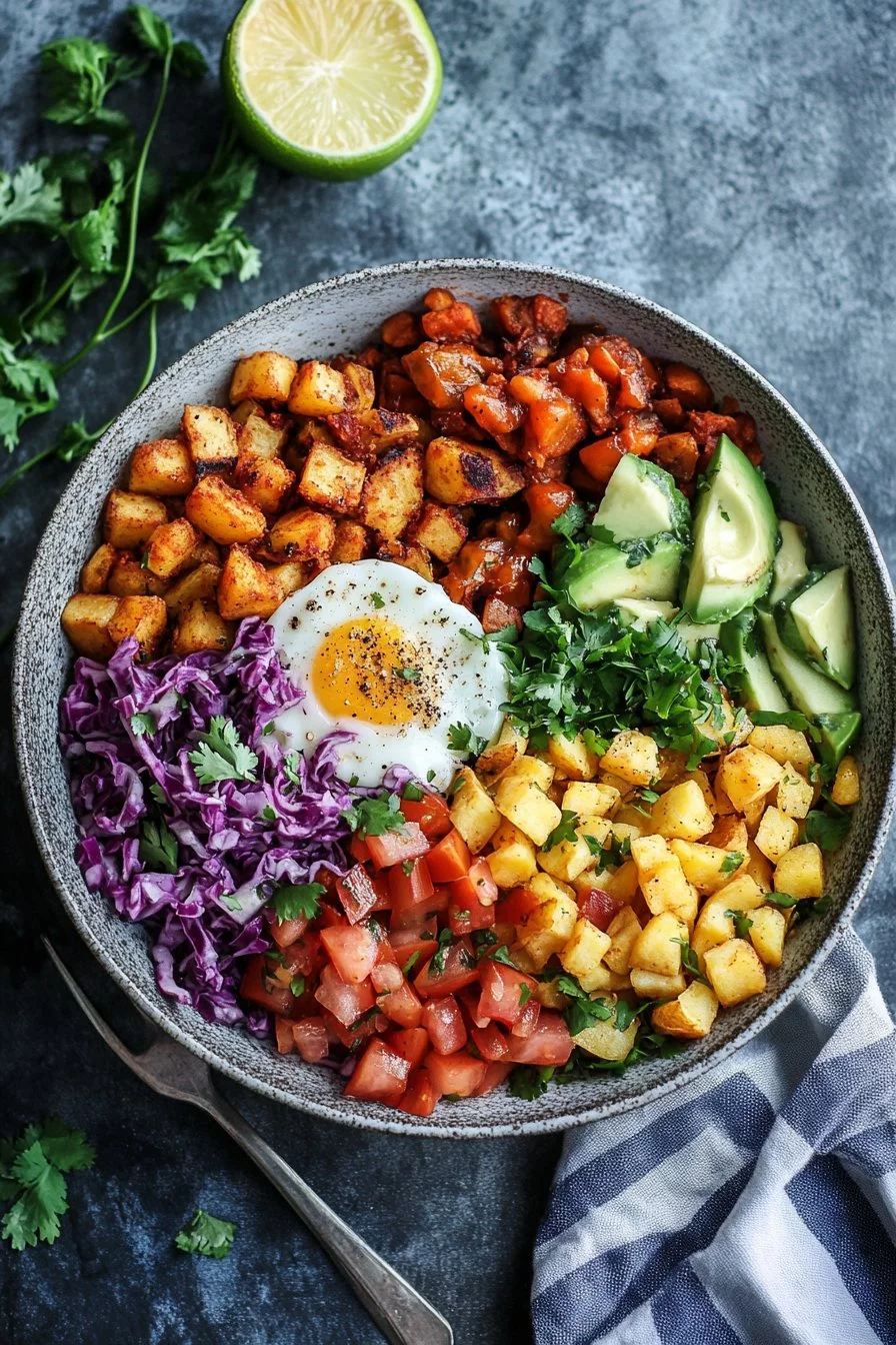 Potato Taco Bowl Meal Prep