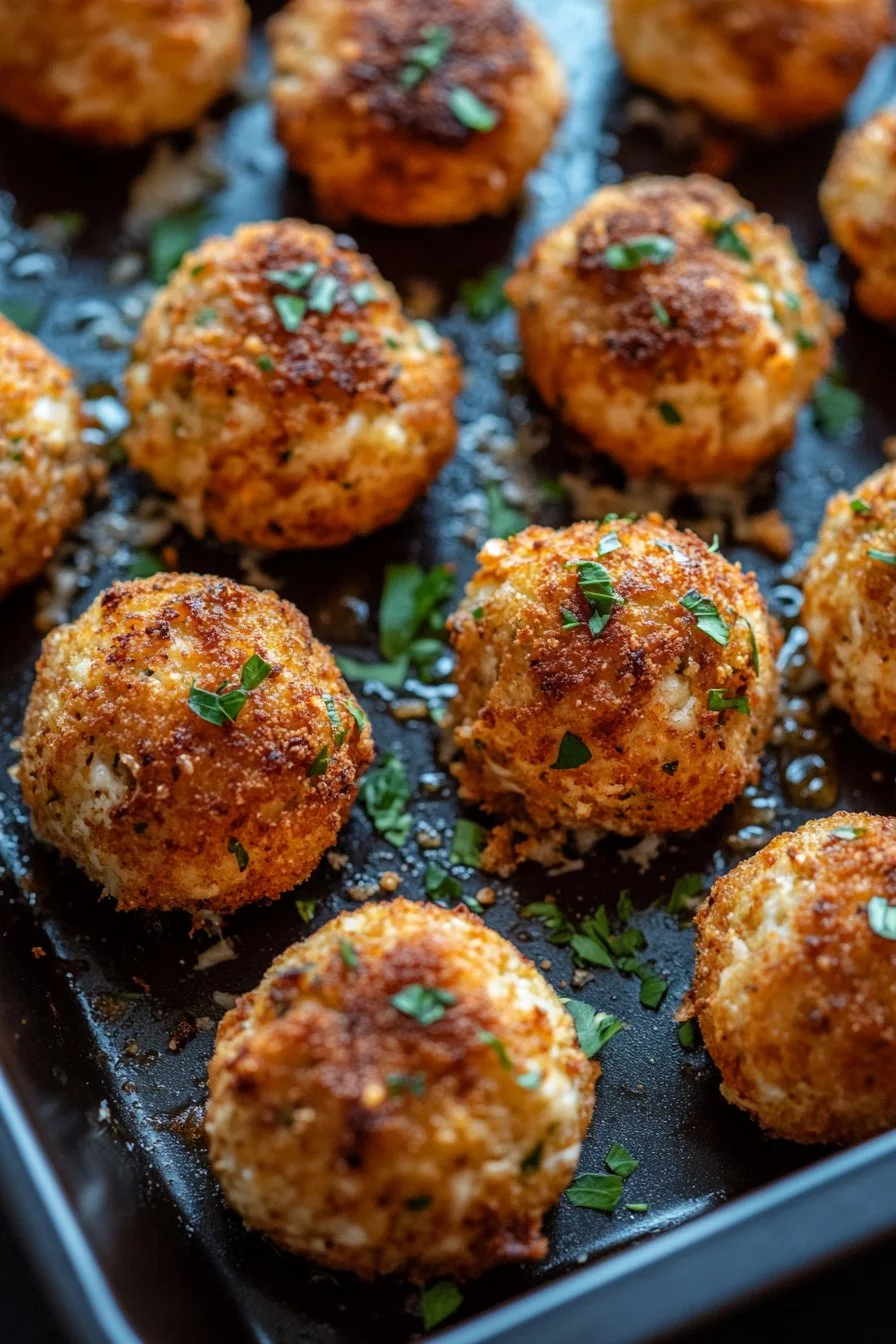 Roasted Cauliflower Bites with Parmesan