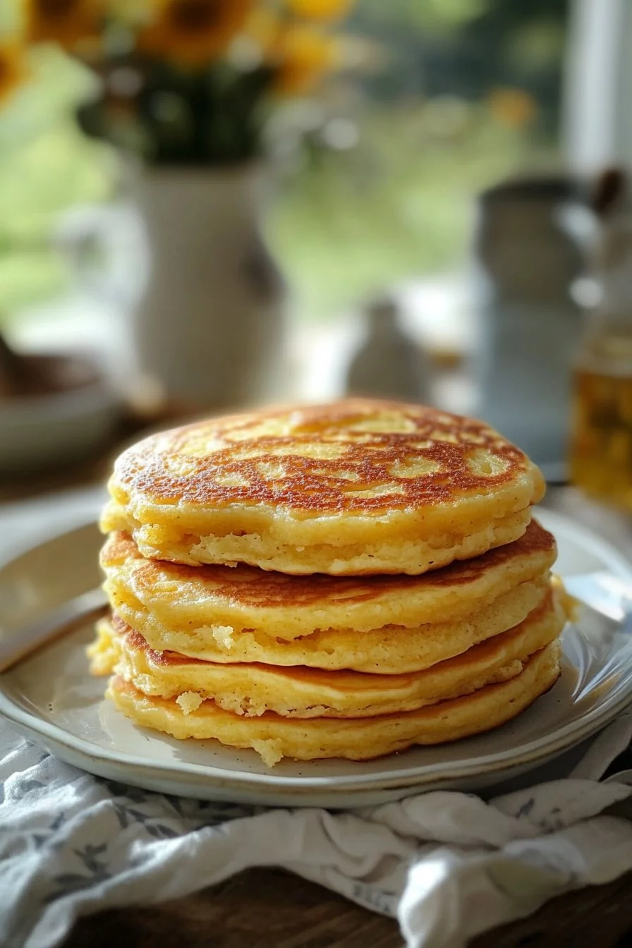 Jiffy Cornbread Pancakes