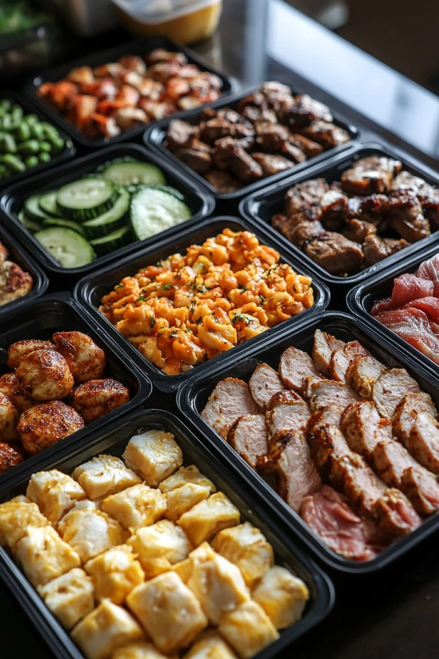 High Protein Meal Preparation