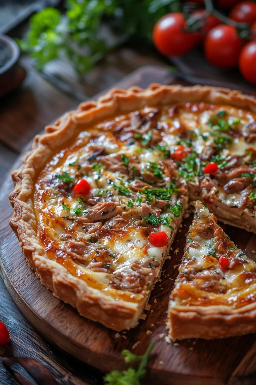 Tuna Mustard Tart