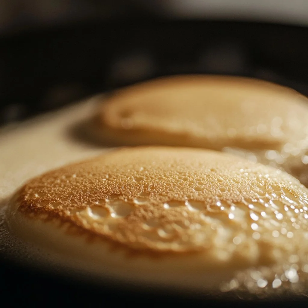 Delicious Korean pancakes served with dipping sauce
