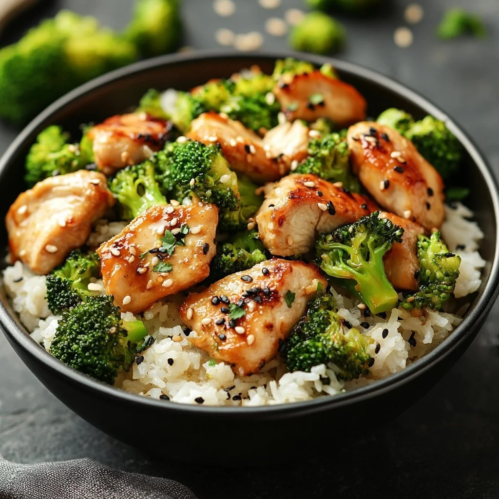 Delicious one-pot chicken and rice dish served on a plate.