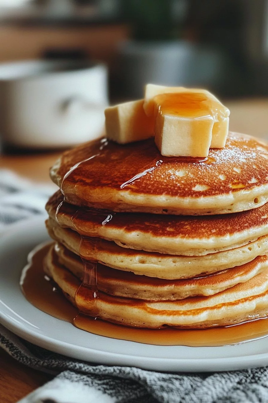 Fluffy Sourdough Discard Pancakes