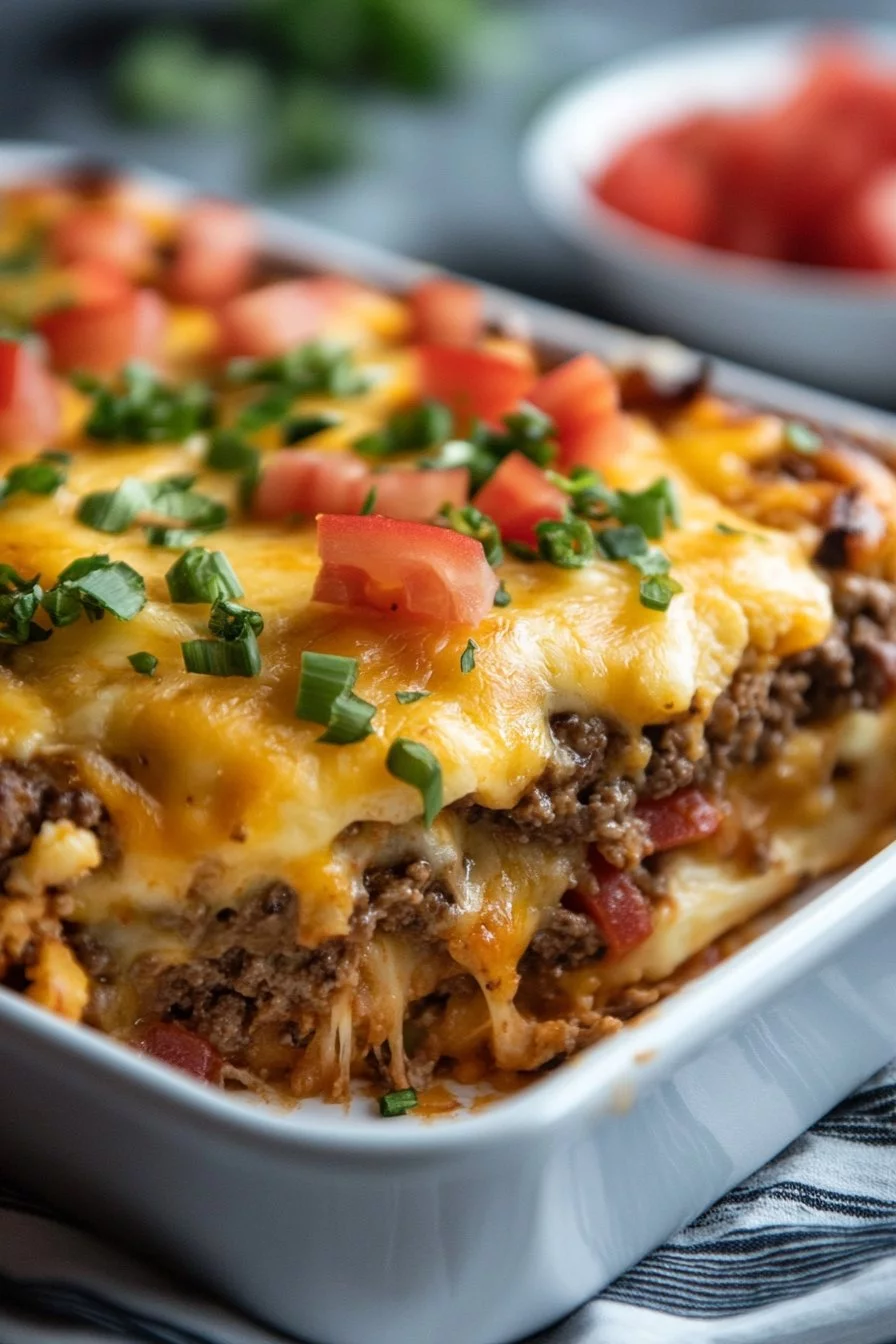 Cheeseburger Bake