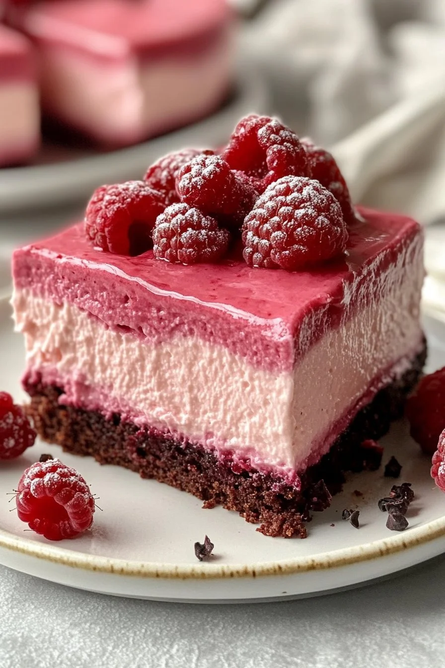 Raspberry Mousse Cake Filling