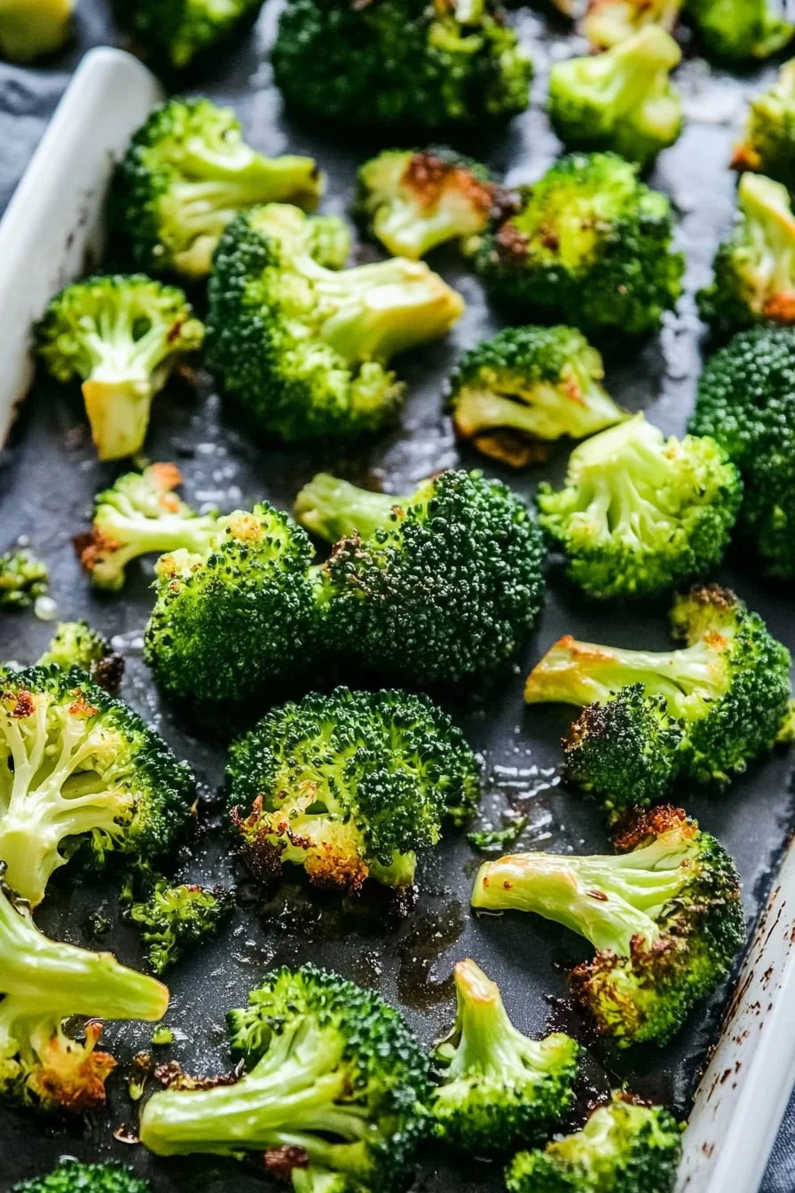 Easy Crispy Oven-Roasted Broccoli