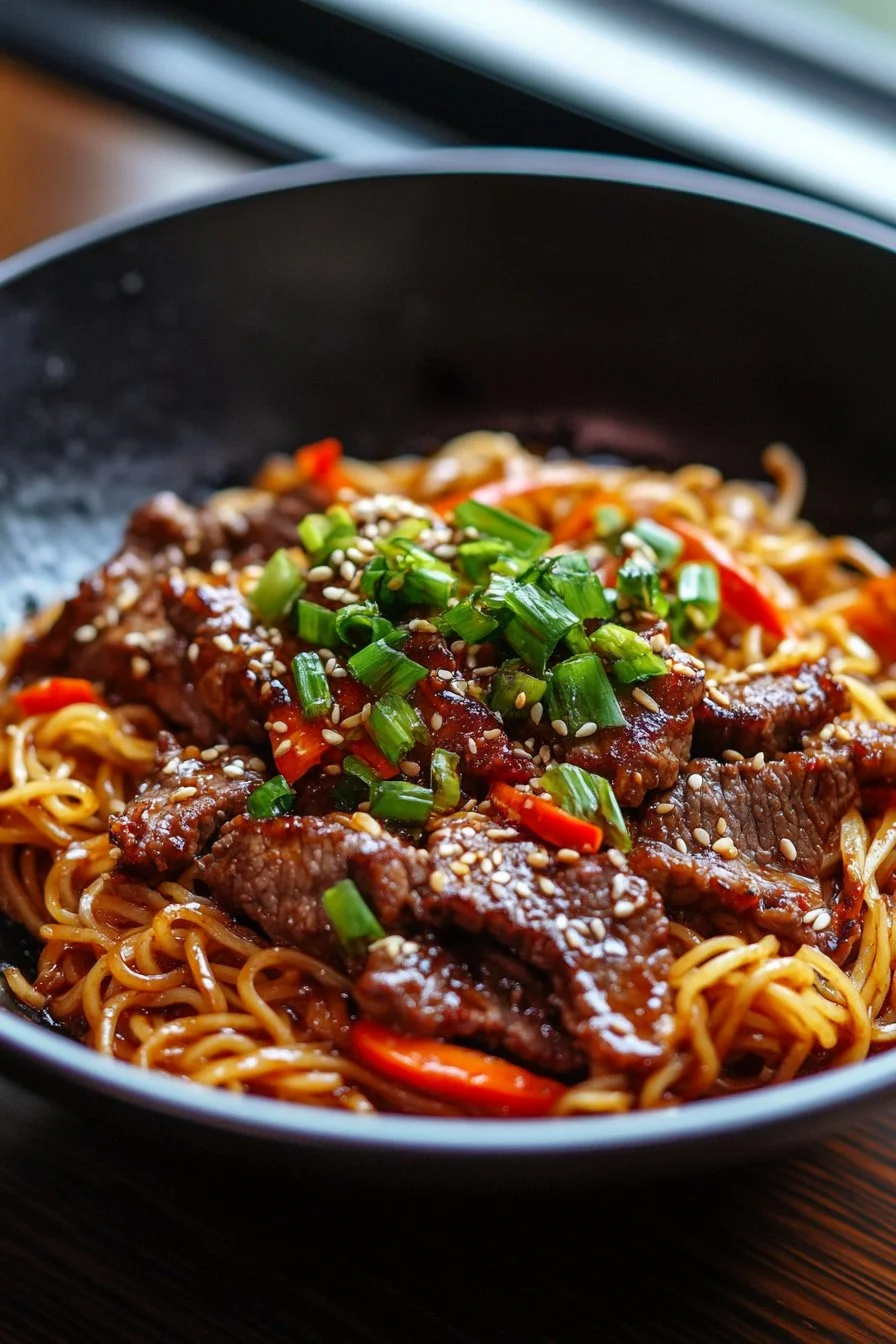Beef Teriyaki Noodles