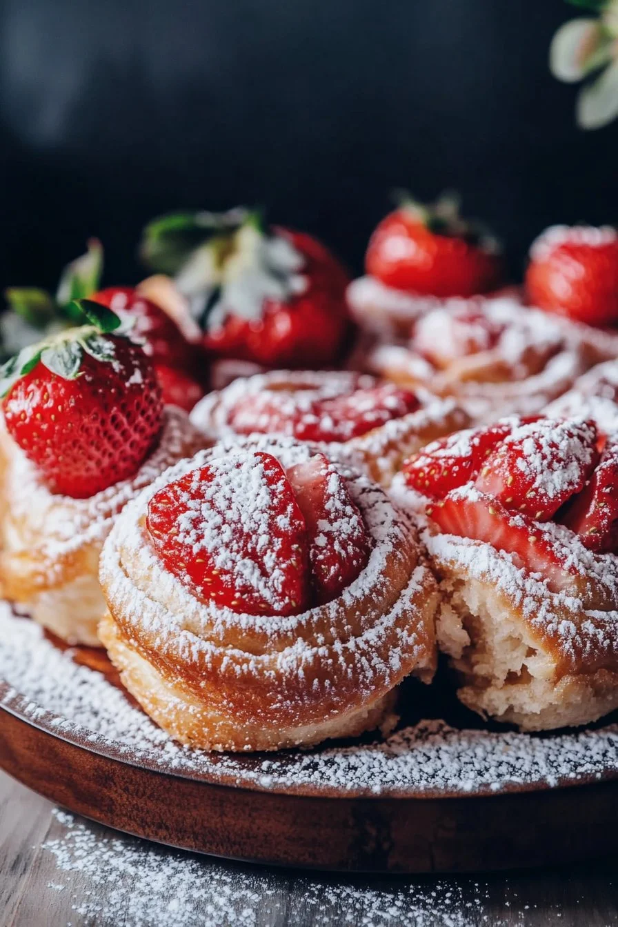 Strawberry Rolls