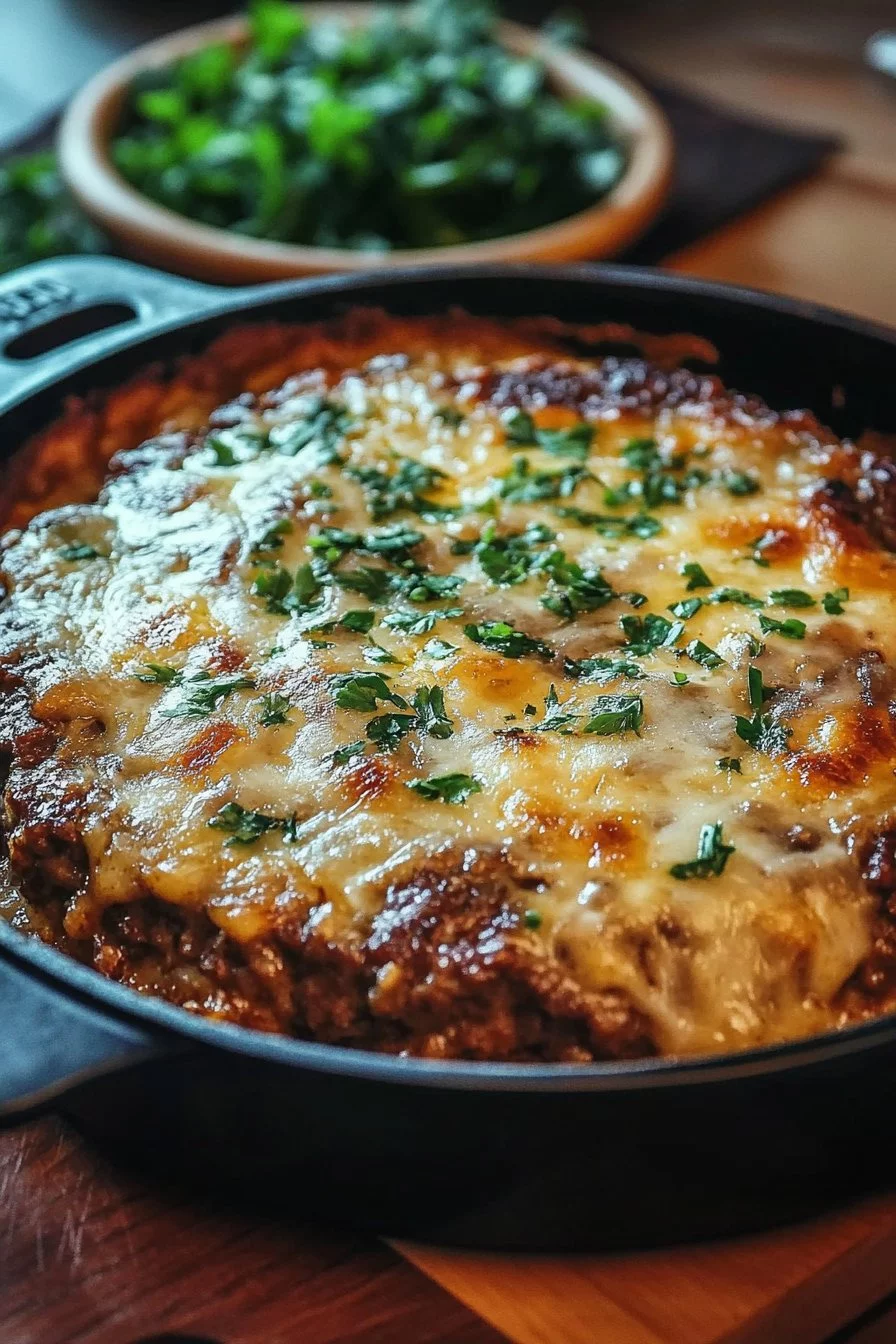 Amish Hamburger Steak Bake