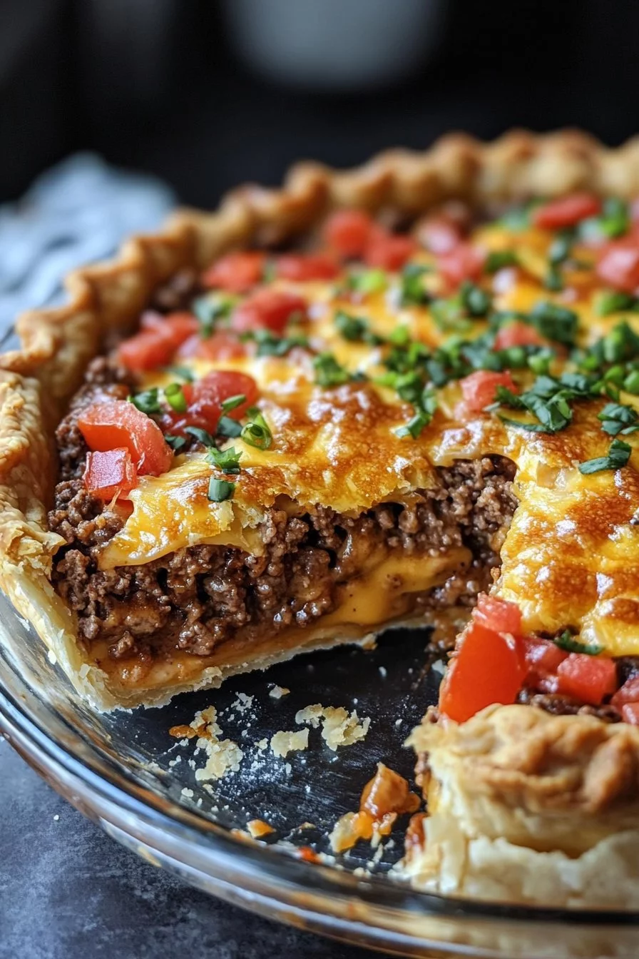 Ultimate Homemade Cheeseburger Pie