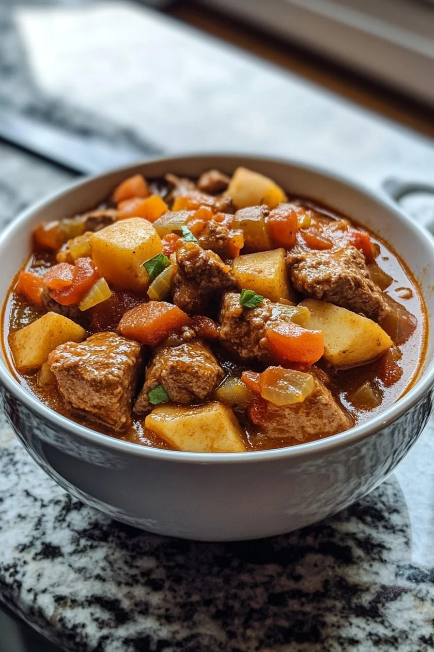 Slow Cooker Poor Man's Stew