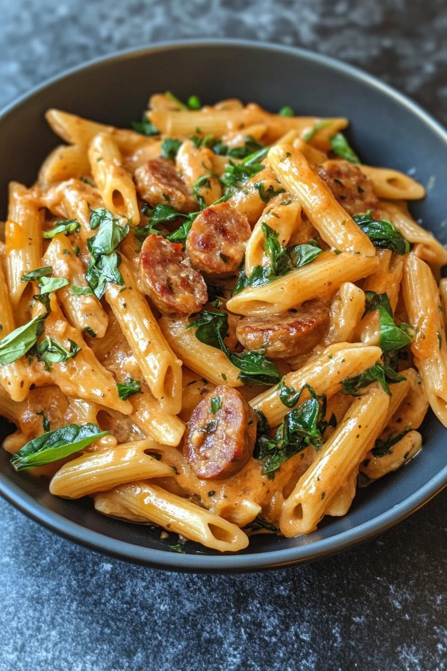 Creamy Smoked Sausage Pasta