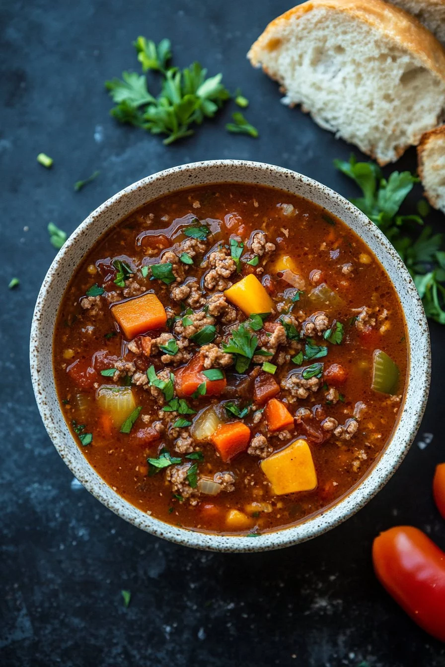 Hamburger Soup