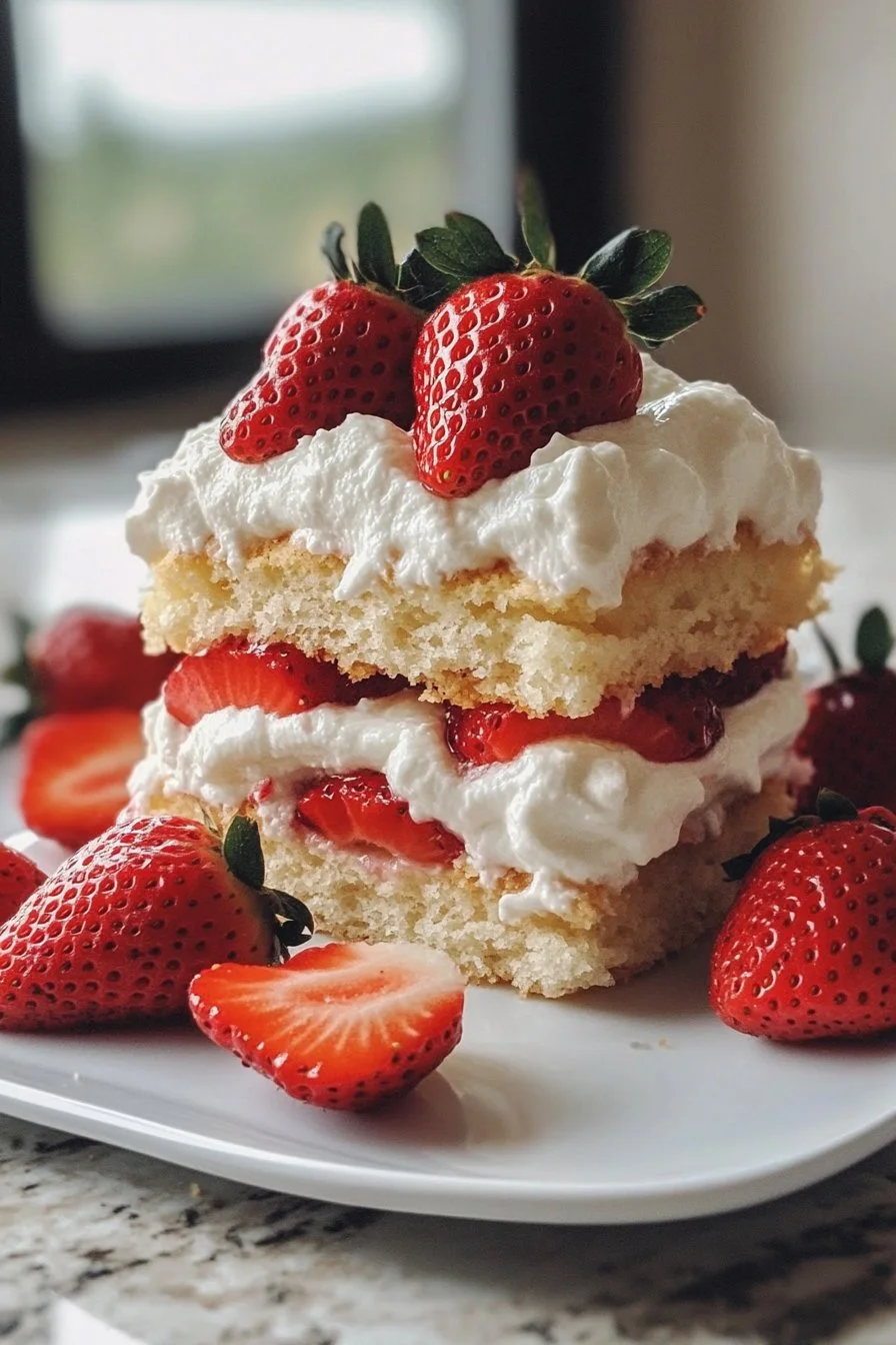 Irresistible Homemade Strawberry Shortcake