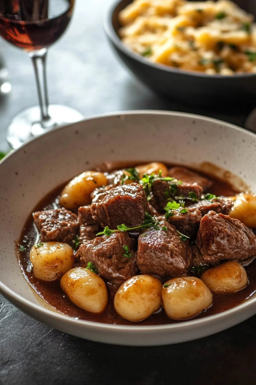 Beef and Gnocchi