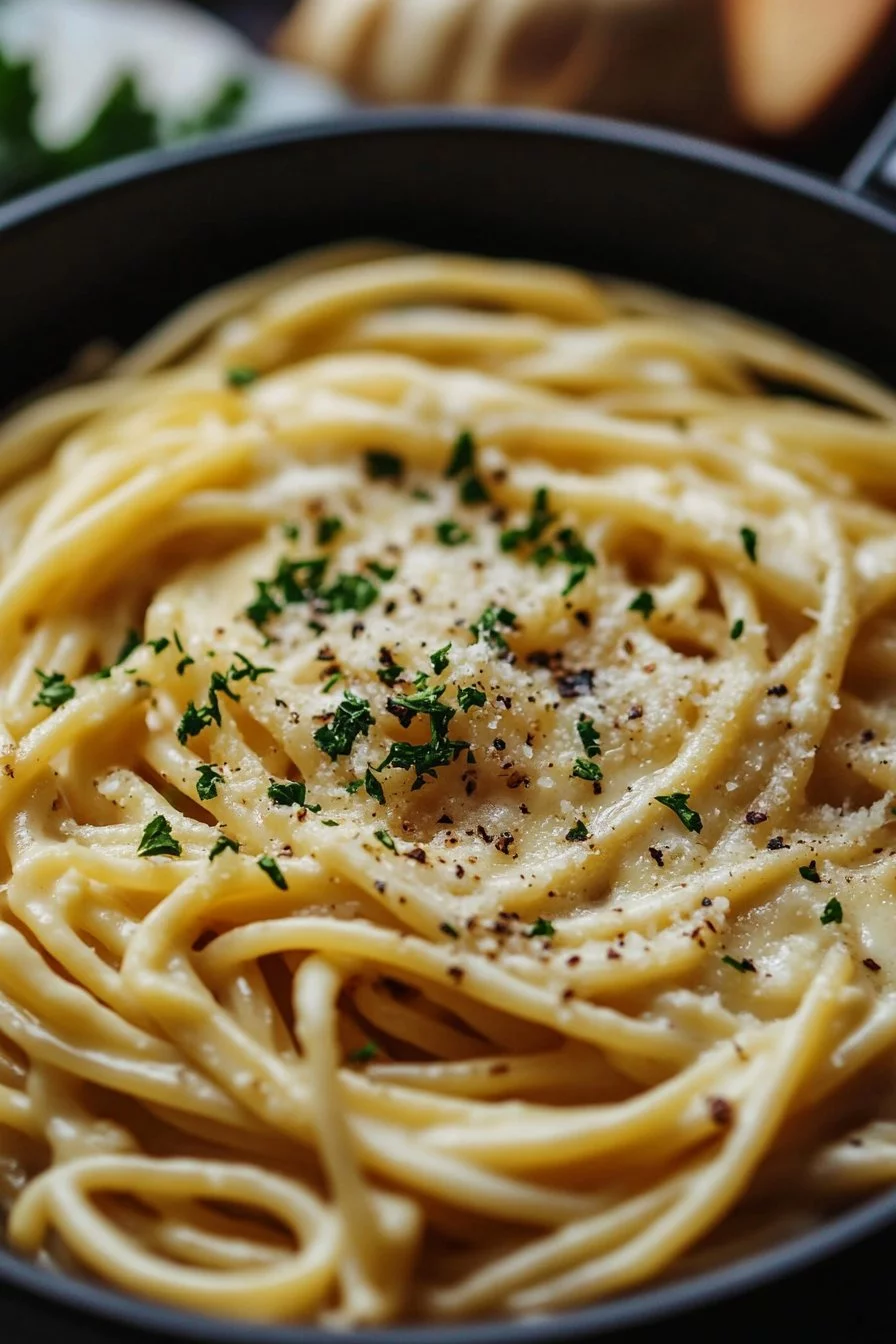 One Pot Creamy Garlic Pasta