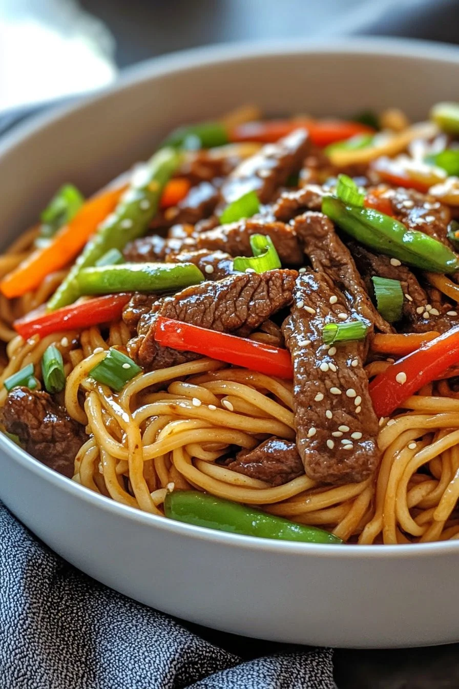 Easy 30-Minute Beef Stir-Fry with Noodles
