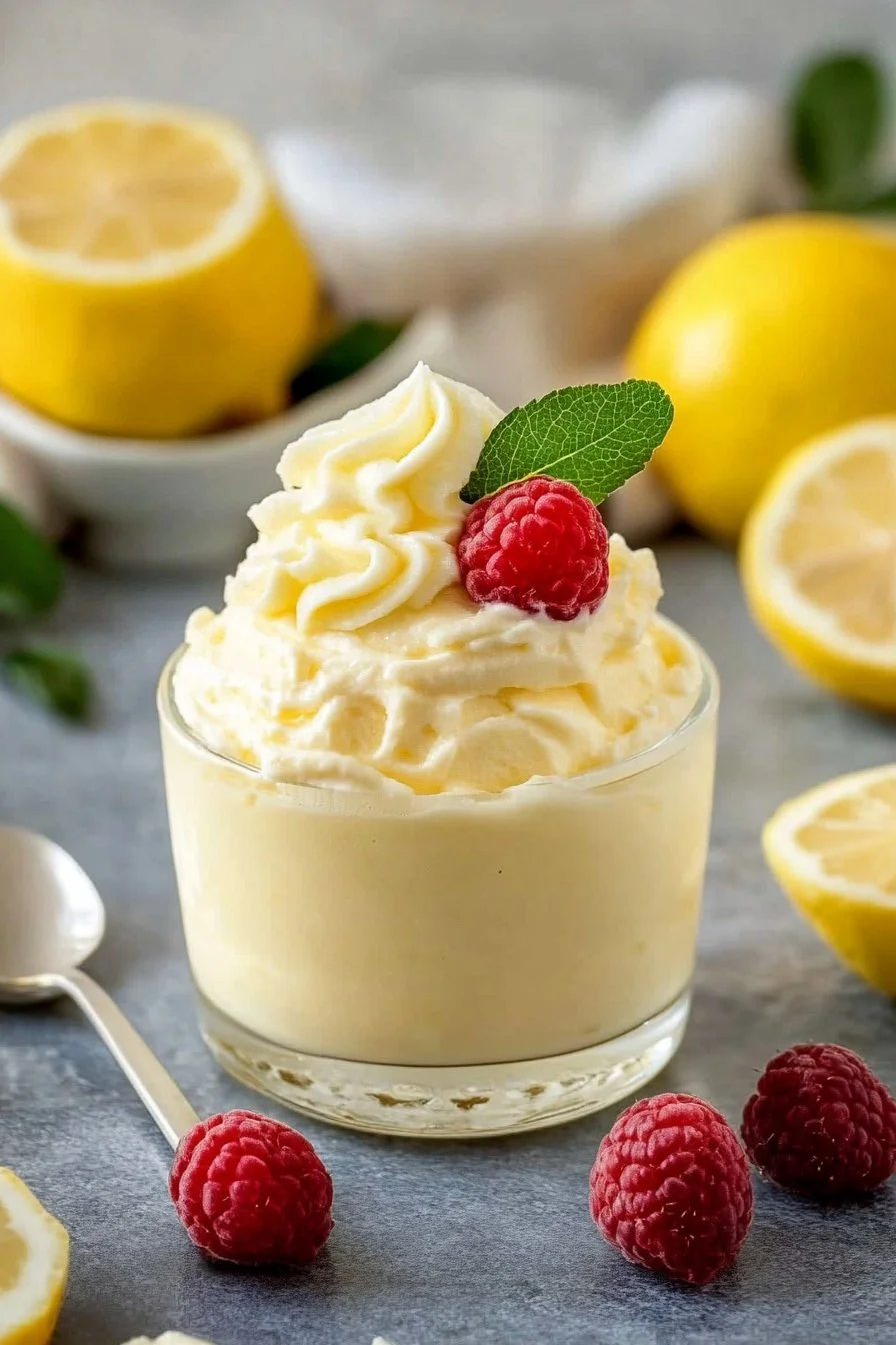 Lemon Mascarpone Mousse