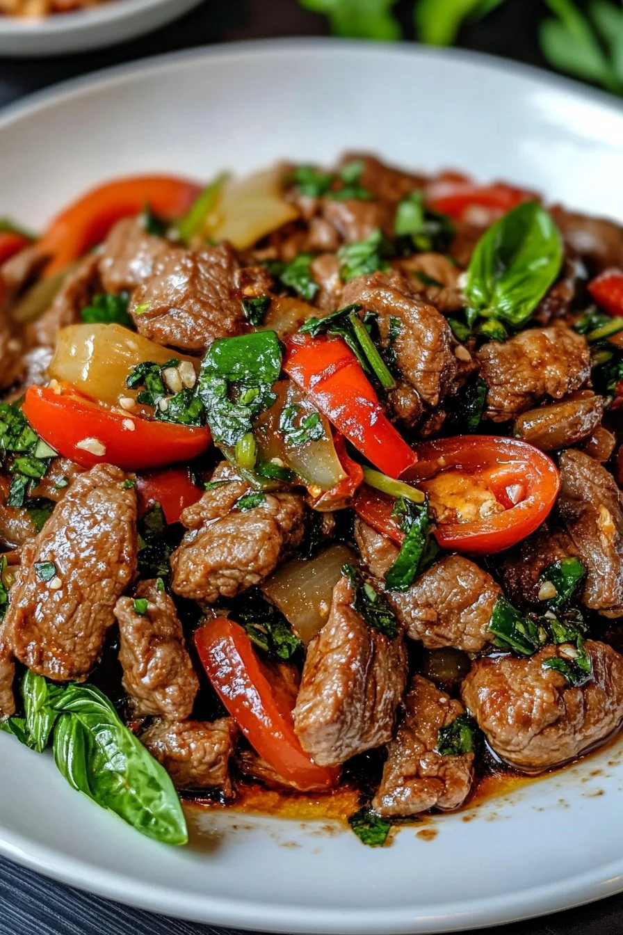 Thai Basil Beef Stir-Fry