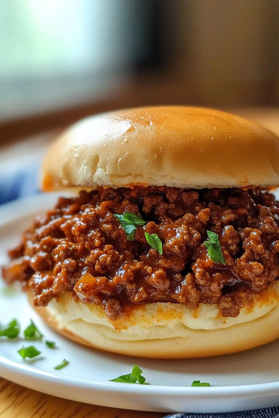 Homemade Sloppy Joe