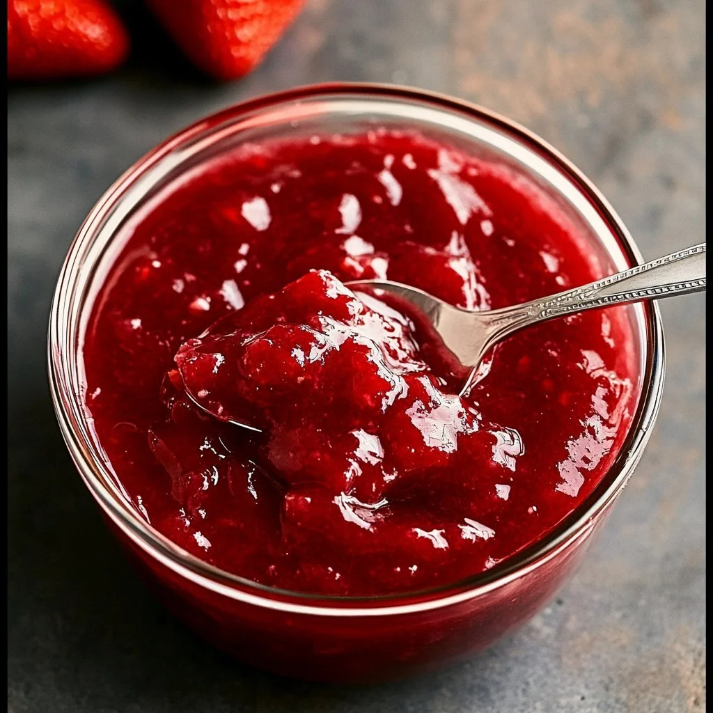 Delicious strawberry cake with rich strawberry filling and fresh fruit topping