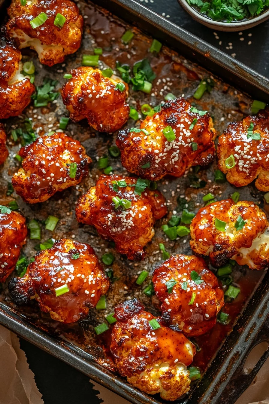 Korean Baked Cauliflower