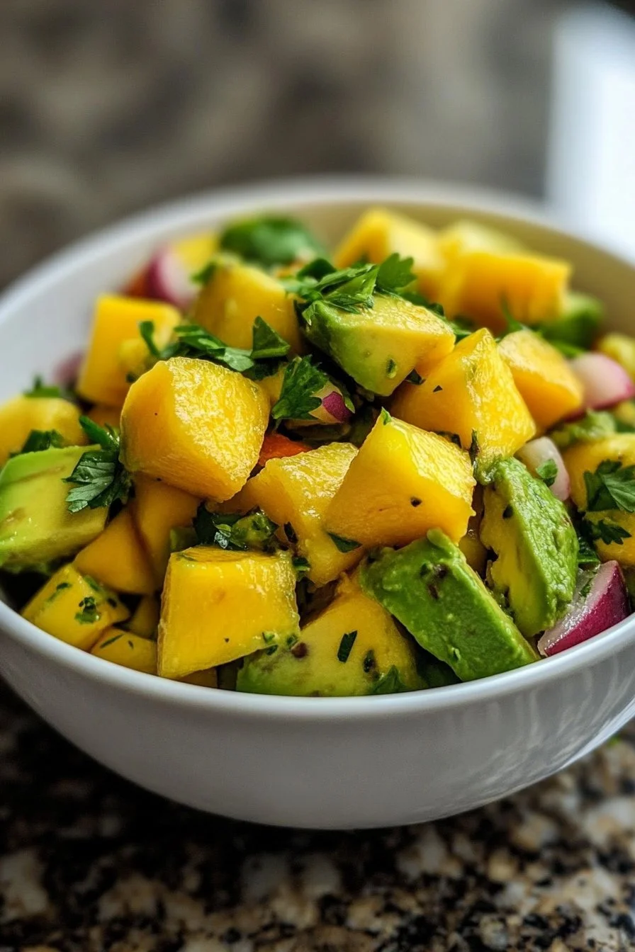 Avocado and Mango Salad