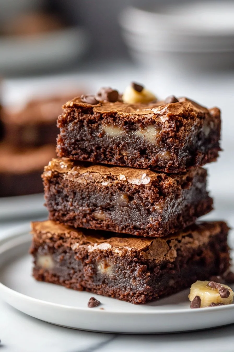 Banana Bread Brownies