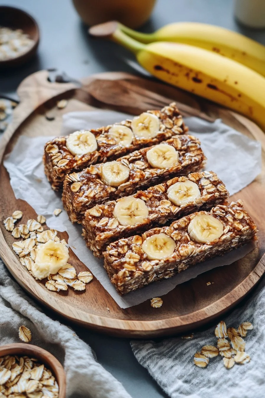 Banana Oat Bars