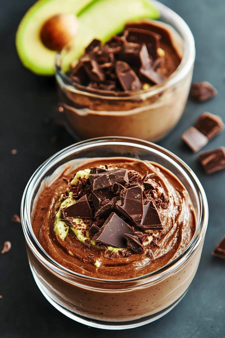 Best 5-Minute Avocado Chocolate Pudding