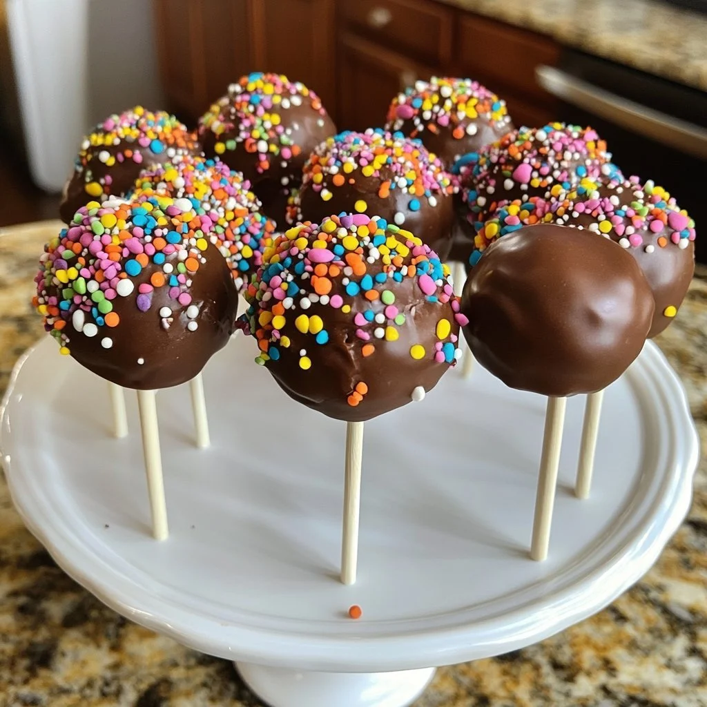 Delicious homemade cake pops, better than Starbucks treats
