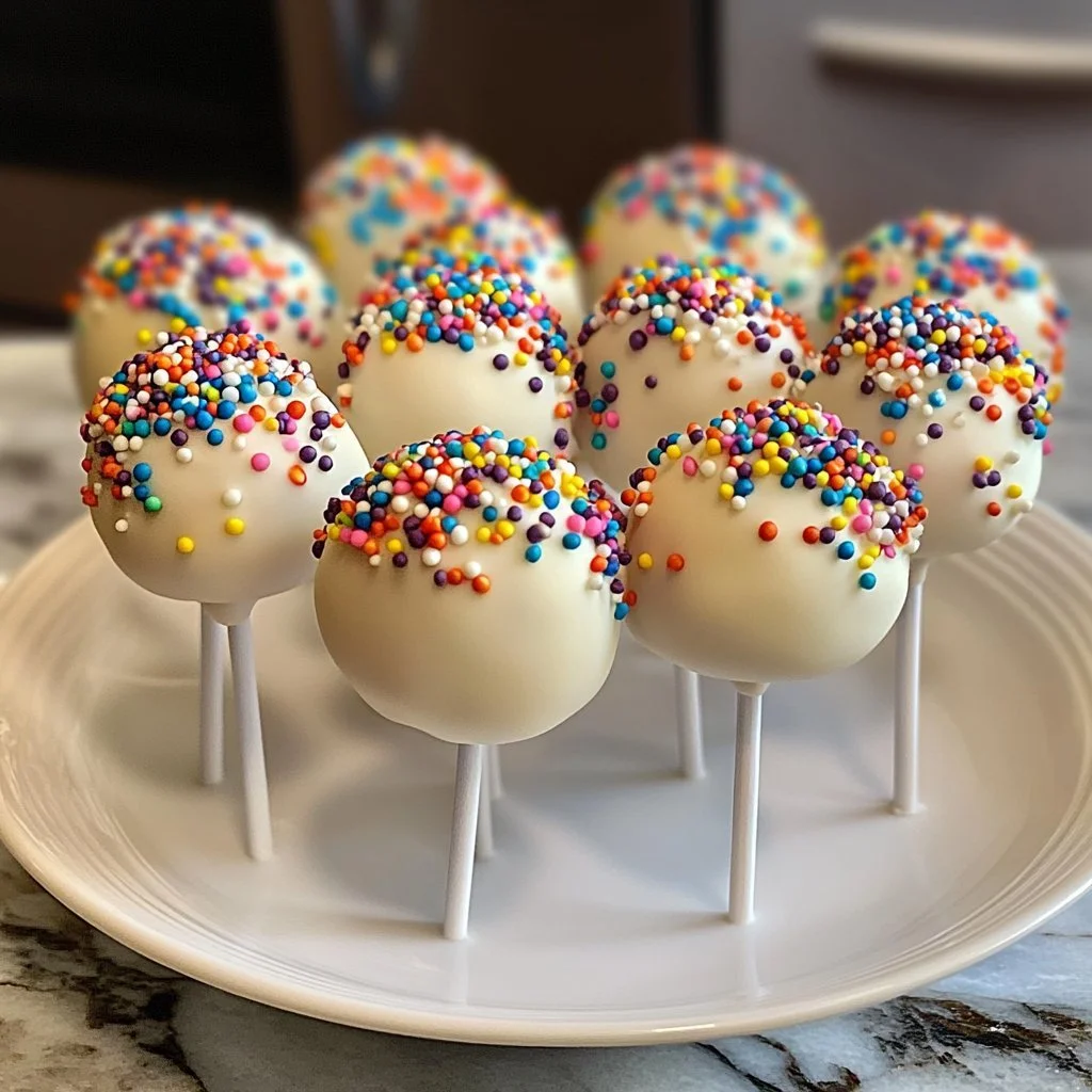 Colourful and delicious cake pops for parties and celebrations.