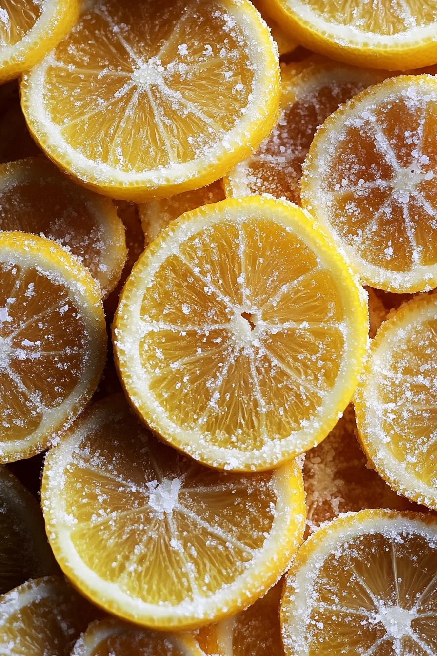 Candied Lemon Slices