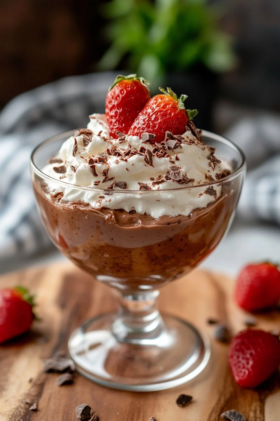 Chocolate Keto Avocado Pudding