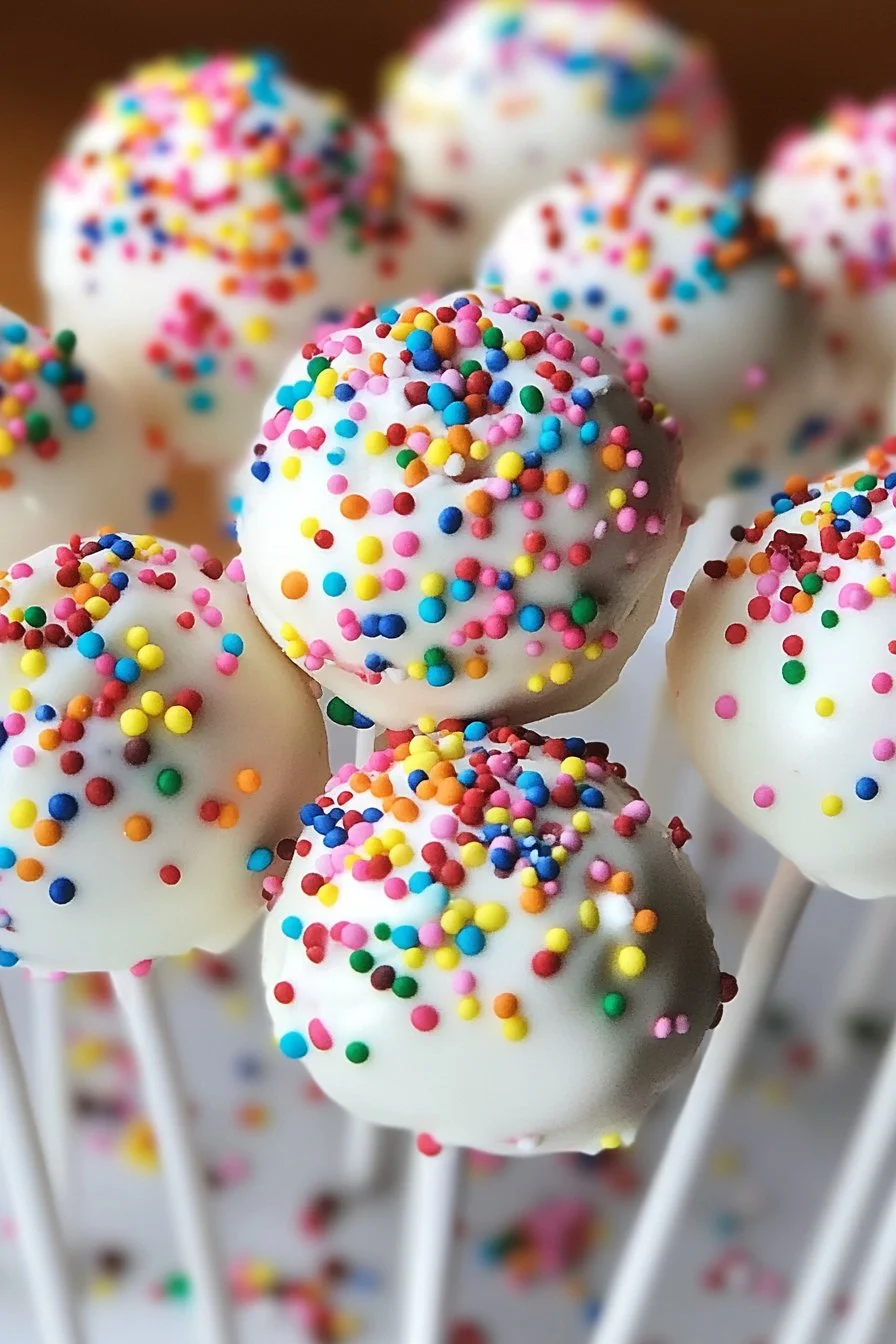 Copycat Birthday Cake Pops