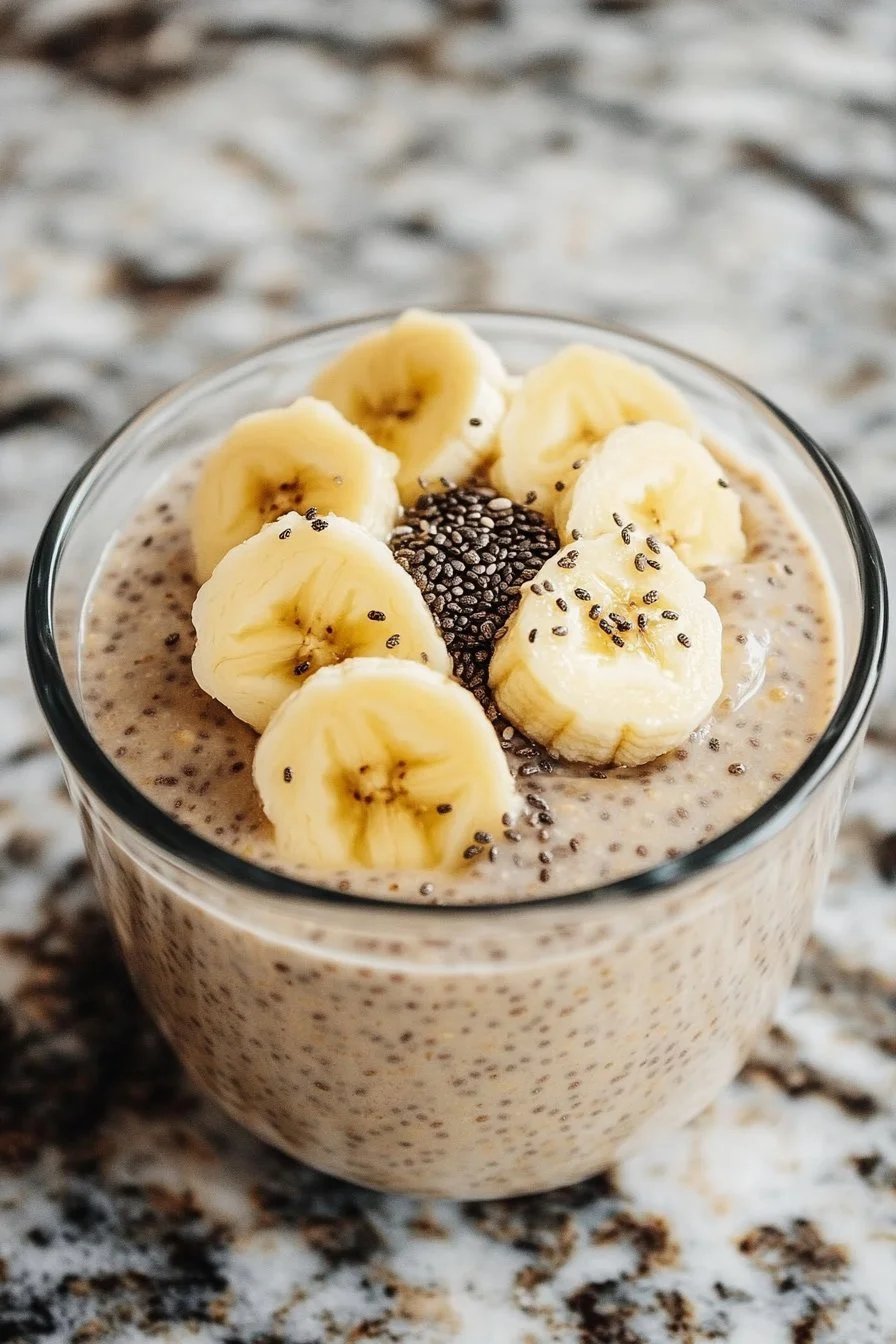 Creamy Banana Chia Pudding