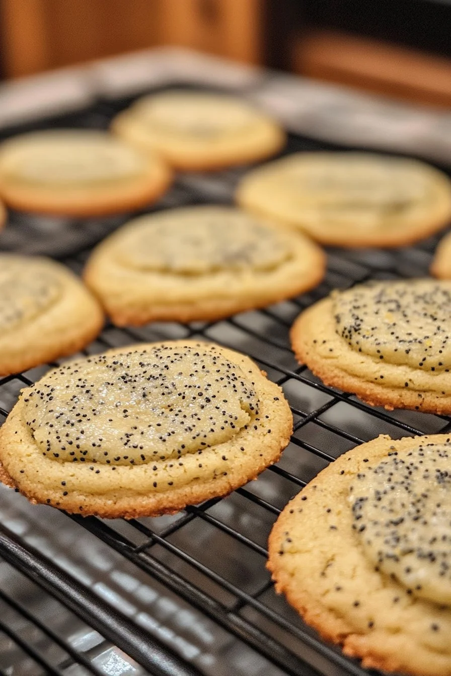 Crumbl Lemon Poppy Seed Biscuits