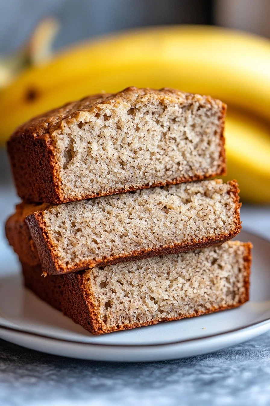 Easy Sugar-Free Banana Bread