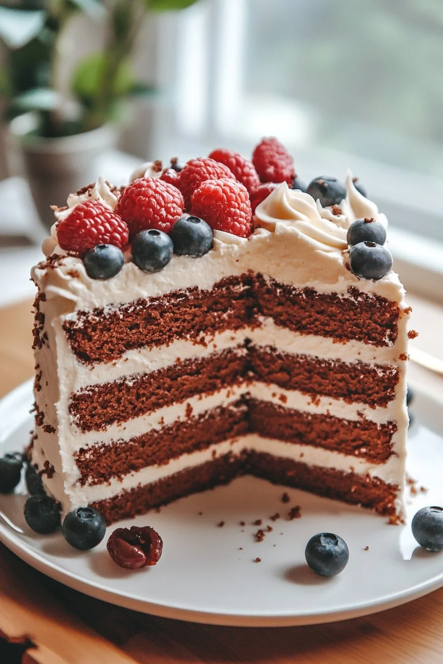 Hidden Message Cake