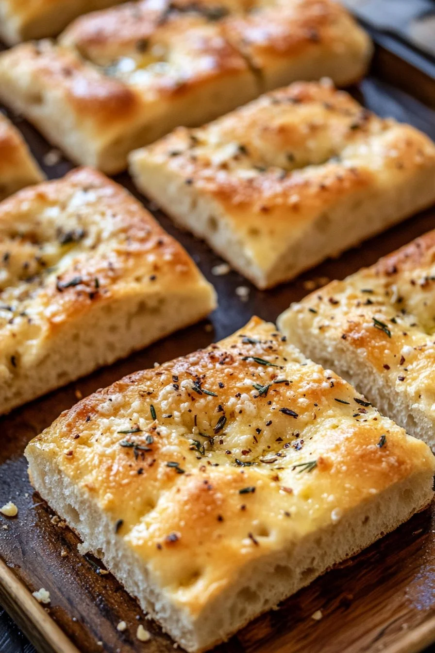 Italian Garlic Butter Focaccia
