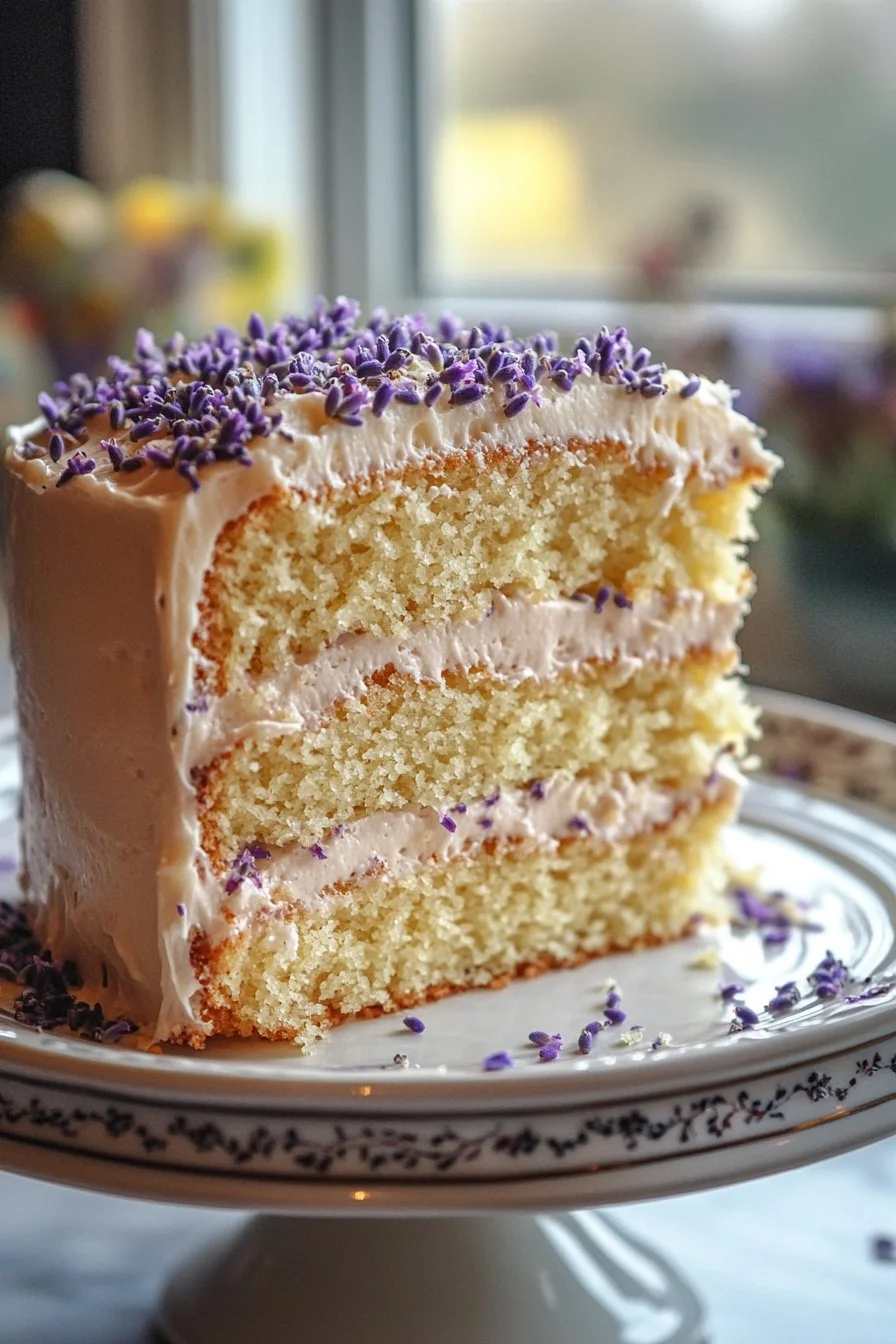 Lemon Lavender Cake