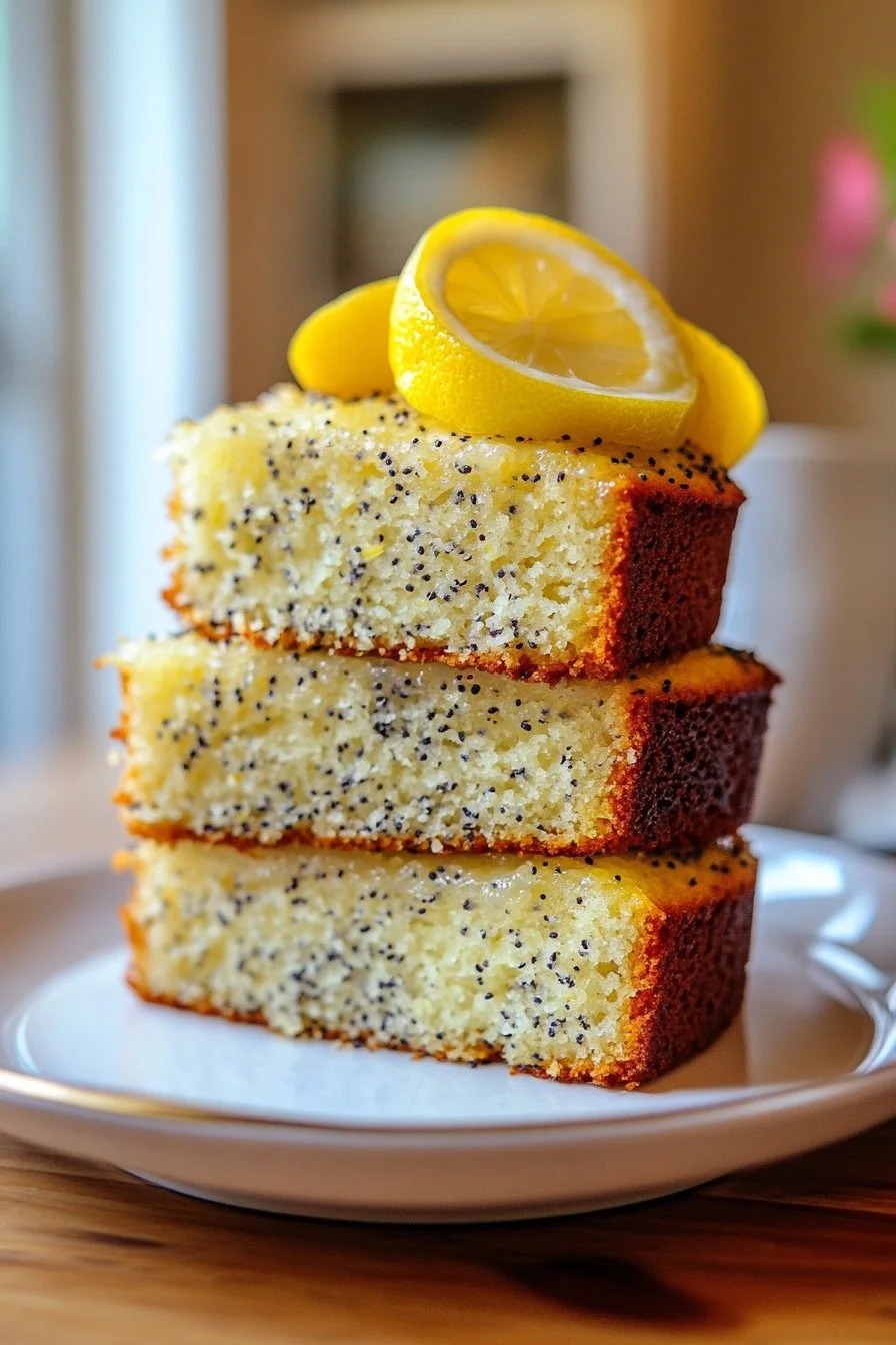 Lemon Poppy Seed Cake