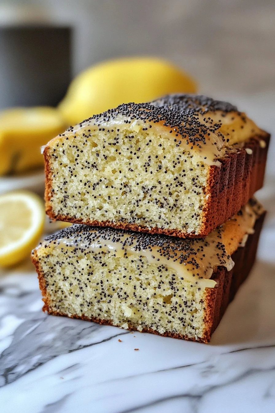 Lemon Poppy Seed French Yogurt Loaf