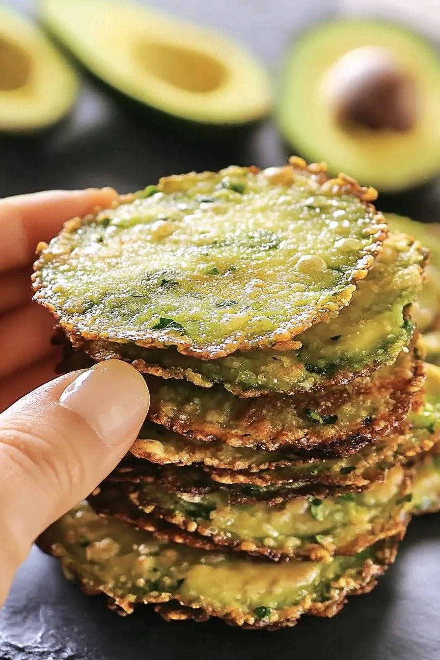 Low-Carb Avocado Crisps