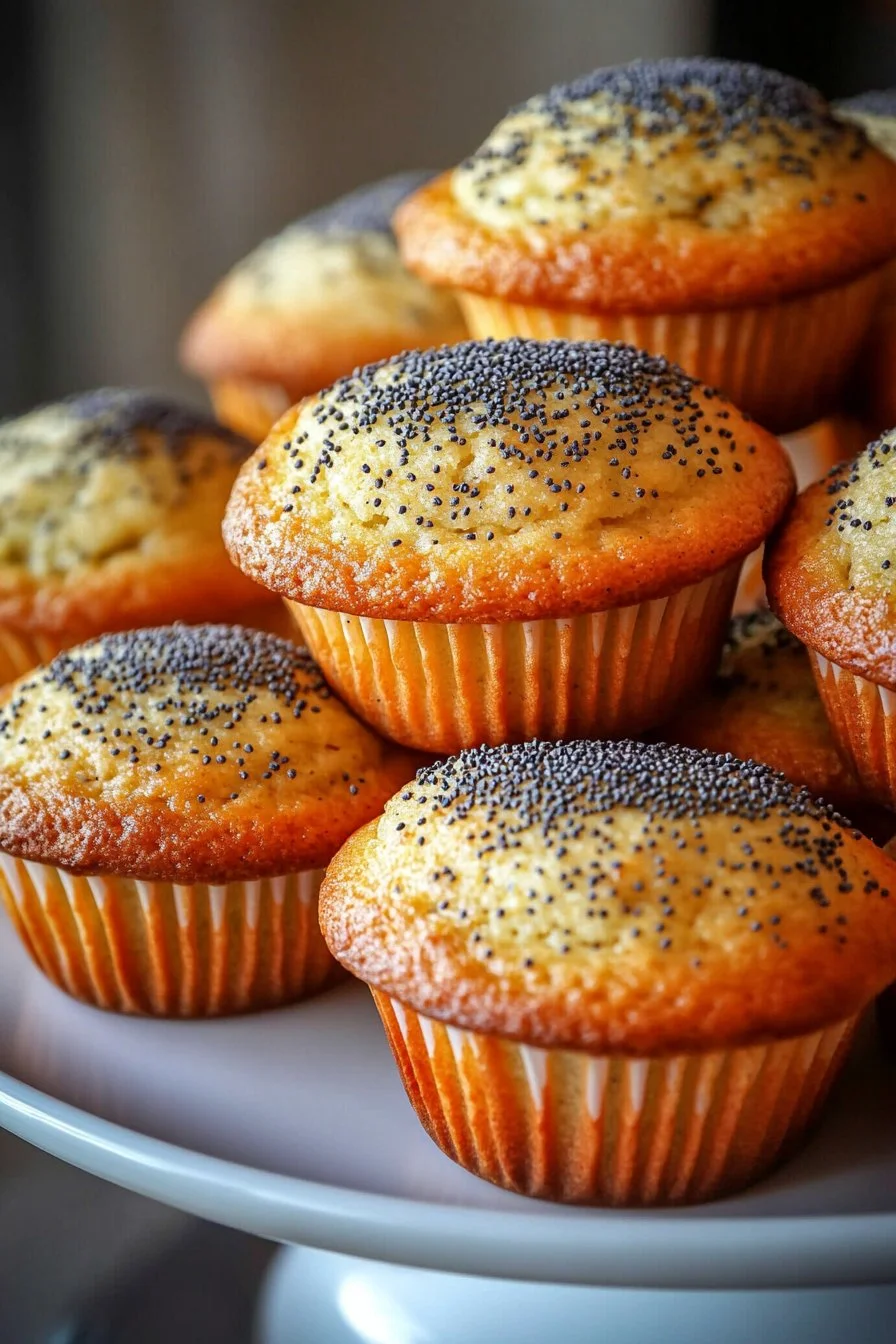 Orange Muffins with Poppy Seeds