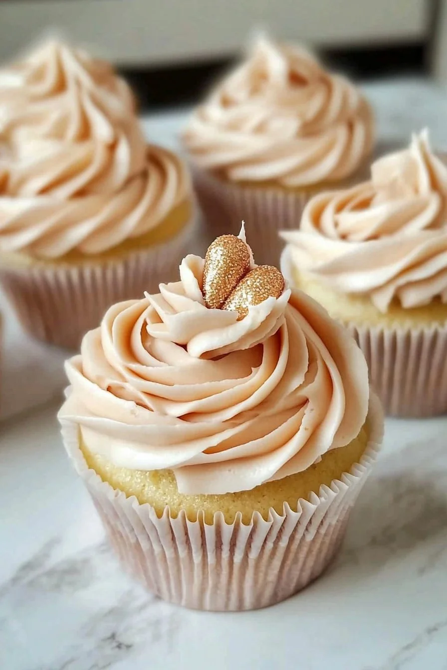 Peach Cupcakes