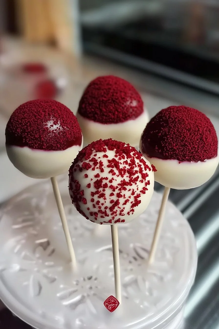Red Velvet Cake Pops