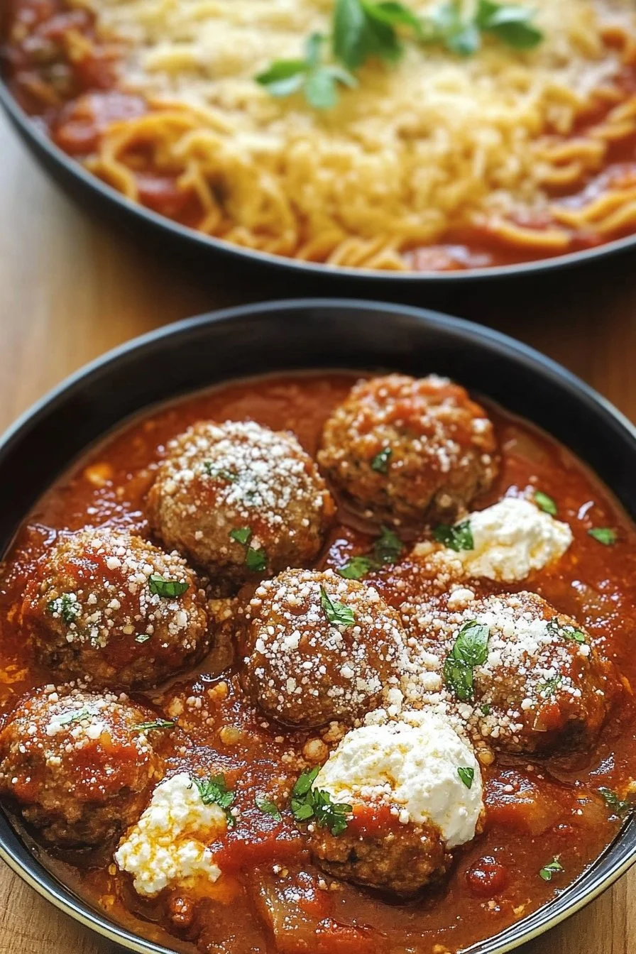 Ricotta Meatballs